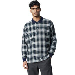 Polo Ralph Lauren Men's Size XL Long Sleeve Shirt Blackwatch Plaid Rugby Vintage